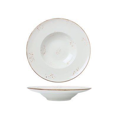 Тарелка глубокая d=31 см, 600 мл,  фарфор "NOBLE" серия "Grace" 81221702 - фото 40316062