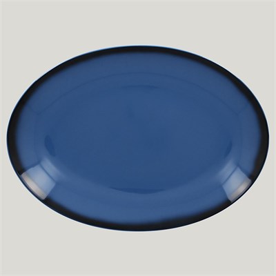 Блюдо овальное RAK Porcelain LEA Blue (синий цвет) 32 см 81223517 - фото 40322802