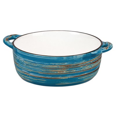 Чашка для супа Texture Dark Blue Lines 14,5 см, h 5,5 см, 580 мл, P.L. Proff Cuisine 70001269 - фото 40322915