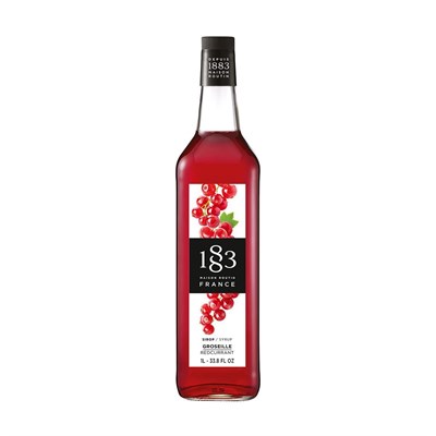 Сироп 1883 Maison Routin Красная Смородина (Redcurrant),  1 л, стекло 81230280 - фото 40324490