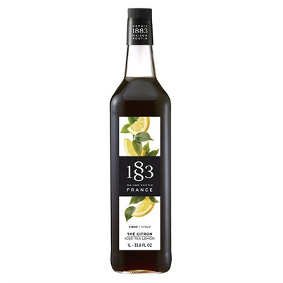 Сироп 1883 Maison Routin Холодный чай с лимоном (Iced Tea Lemon), 1 л, стекло 81230087 - фото 40329271