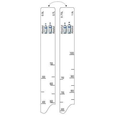 Барная линейка Absolut (500мл/700мл/750мл/1л), P.L. Proff Cuisine 81250142 - фото 40369682