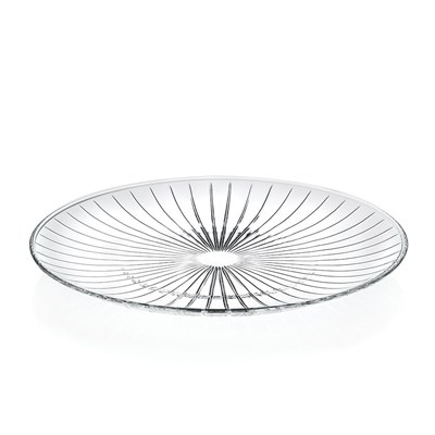 Тарелка RCR Sunbeam d 26 см, стекло, Италия 81233006 - фото 40381685