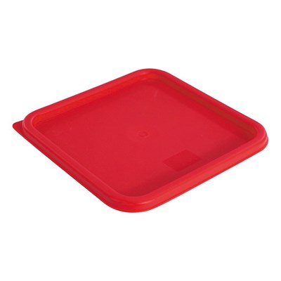 Крышка квадратная для контейнера 90001156, 92001514, красная, P.L. Proff Cuisine 92001097 - фото 40390886