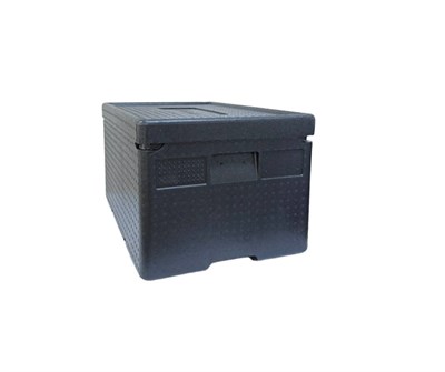 Термоконтейнер 48 л. 600*400*335 мм. для гастроем. h=200 мм. (-40°C до +110°C), плотность 60кг/м3, п/п MGprof /1/2/ 77607 - фото 40420413