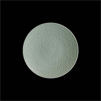 ТАРЕЛКА мелкая без бортов 8,25" 208мм, зеленый "Corone Nori" фк5608 - фото 40500788