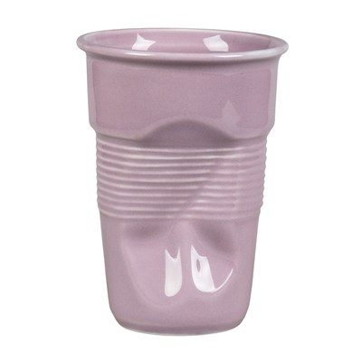 Чашка для латте Barista (Бариста) "мятая" 290 мл сиреневая, h 11,5 см, P.L. Proff Cuisine 81223265 - фото 40828343