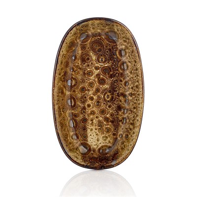 Блюдо овальное 29 см фарфор,серия "Cowry Yellow", By Bone 81229370 - фото 40836699