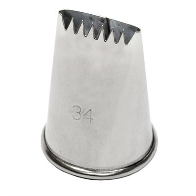 Насадка для кондитерского мешка "Зубчатая лента" h 5 см, d 3,5 см, P.L. Proff Cuisine 99005058 - фото 40843959