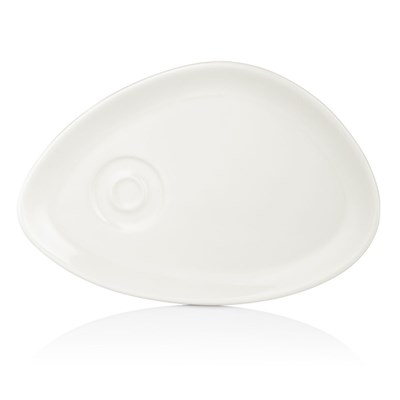 Блюдце чайное 25*17 см,(для чашек 81229535,81229536) фарфор,серия "Arel", By Bone 81229540 - фото 40849274