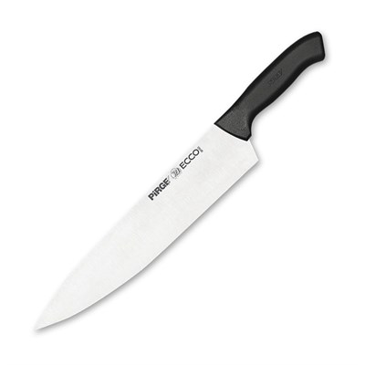 Нож поварской 30 см,черная ручка Pirge 81240346 - фото 40849777
