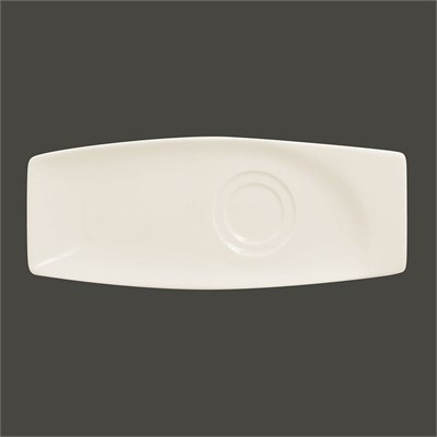 Прямоугольное блюдце RAK Porcelain Mazza 26*10 см 81220380 - фото 40868990