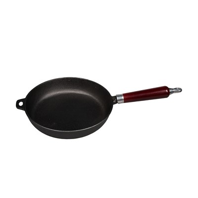Сковорода с деревянной ручкой, 24 см, чугун, P.L. Proff Cuisine 92001133 - фото 40871008