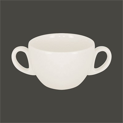 Бульонница с двумя ручками RAK Porcelain Barista 280 мл, h 6,3 см 81220362 - фото 40935127
