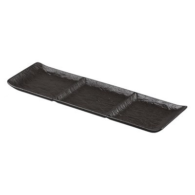 Блюдо для подачи  Black Raw Steller 40*13*2,8 см, P.L. Proff Cuisine 81223482 - фото 40940814