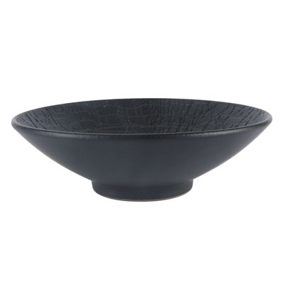Блюдо для салата d=22.5 см, h=5.4 см, 600мл, серия "Black Raw Wood"  P.L. - ProffCuisine 81229876 - фото 40944365