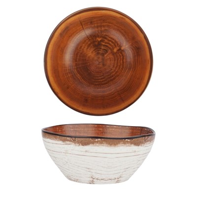Салатник d=13 см, 380 мл, h=5.4 см, фарфор P.L. cерия  WOOD-FUSION 81269863 - фото 40946769