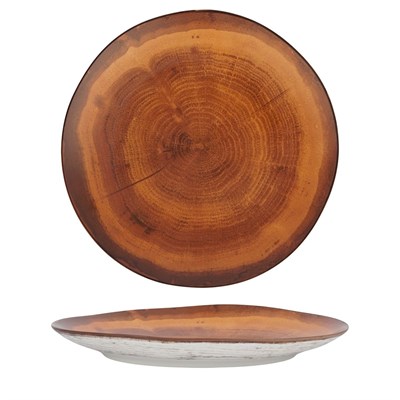Тарелка d=23 см, фарфор P.L. cерия  WOOD-FUSION 81269869 - фото 40946775