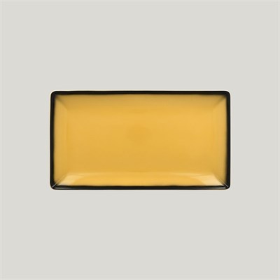 Блюдо прямоугольное RAK Porcelain LEA Yellow 33,5 см (желтый цвет) 81223407 - фото 40952383