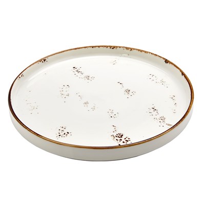 Тарелка мелкая с бортом "Elegance" 27см. фарфор By Bone 81229190 - фото 40955124