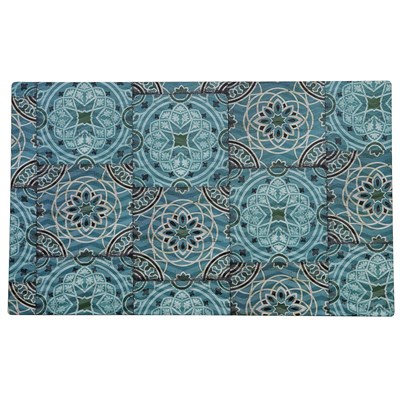 Блюдо,поднос GN 1/1 меламиновый 53*32.5см, Damask Blue,  P.L. 81290134 - фото 40955328