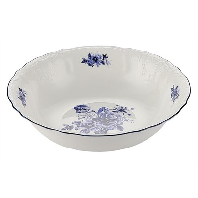 Салатник 23 см, 1100 мл, коллекция "Blue Flower"  P.L. Proff Cuisine 81222040 - фото 40958435