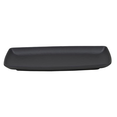 Блюдо,тарелка меламиновая 24*11*2.6см  P.L. BLACK FINISH 81222116 - фото 40958609