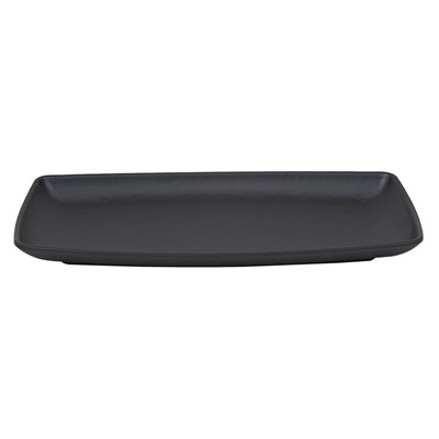 Блюдо,тарелка меламиновая 29*14*2.7см  P.L. BLACK FINISH 81222117 - фото 40958610