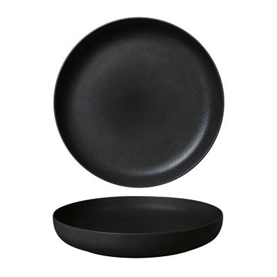 Тарелка с бортом d=21.5 cм,фарфор "NOBLE" серия "Fine Plus-Black Sand" 81222208 - фото 40958716