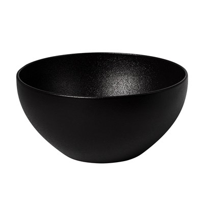 Салатник 700 мл, d=15 cм,фарфор "NOBLE" серия "Fine Plus-Black Sand" 81222211 - фото 40958719