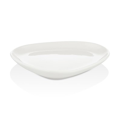Тарелка мелкая 26*22,5 см,фарфор,серия "Island White", By Bone 81221601 - фото 40996833