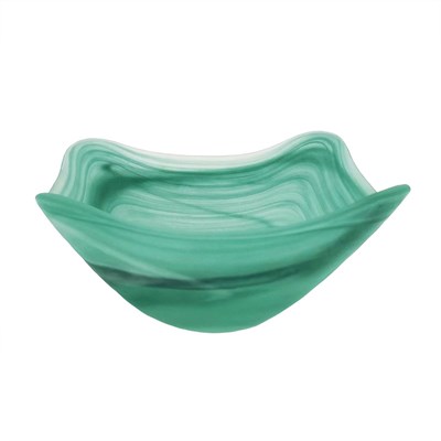 Салатник матовый 14*14см, h=7 см, 300 мл, материал cтекло,серия "Green Sky" P.L. 81221722 - фото 40997248