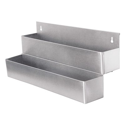 Подставка барная, 2 яруса, на 20 бутылок, 107*21*25 см, нержавейка, P.L. - BarWare 9993127 - фото 41014976