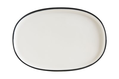 Блюдо овальное 340*230 мм. Линеа Черный, форма Хюгге Bonna /1/6/534/ 77995 - фото 41126442