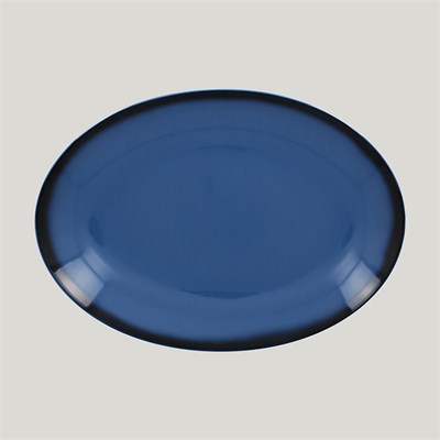 Блюдо овальное RAK Porcelain LEA Blue (синий цвет) 26 см 81223518 - фото 41190300