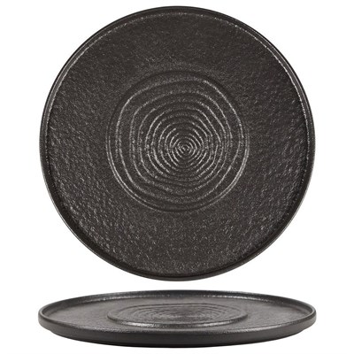 Блюдо  Black Raw Steller для подачи d=30 см, h=2 см, P.L. Proff Cuisine 81223481 - фото 41201909