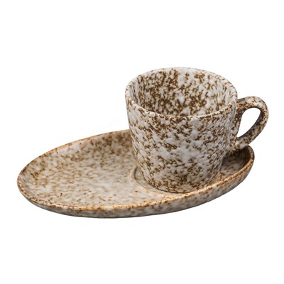 Чайная пара 180мл "Brown Spider Silk" / "Stockholm" P.L.-ProffCuisine 81223994 - фото 41203628