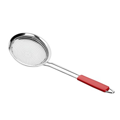 Шумовка 16,5 см,металлическая ручка с деревянной вставкой  P.L. Proff Cuisine 81240801 - фото 41207778