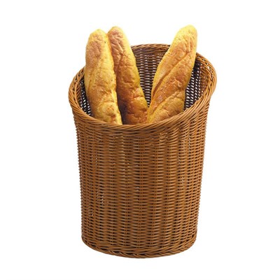 Подставка для выкладки багета плетеная 32*28*42 см бежевая, ротанг, P.L. Proff Cuisine 99000106 - фото 41236018