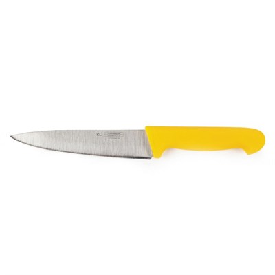 Нож PRO-Line поварской 16 см, желтая пластиковая ручка, P.L. Proff Cuisine 99005021 - фото 41545637