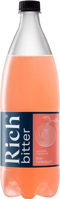 Биттер Грейпфрут "Рич",бутылка пэт,1л (упаковка 12 штук) 81222803 - фото 41554522