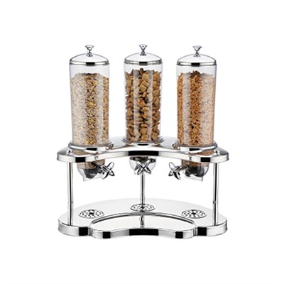 Диспенсер для сухих продуктов, 3 колбы*3 л, P.L. Proff Cuisine 81240142 - фото 41557931