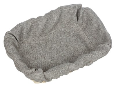 ЧЕХОЛ ДЛЯ КОРЗИНКИ РОГОЖКА СЕРЫЙ (цвет 12)(кт1915 кт1914 прямоугольный) чдх10н