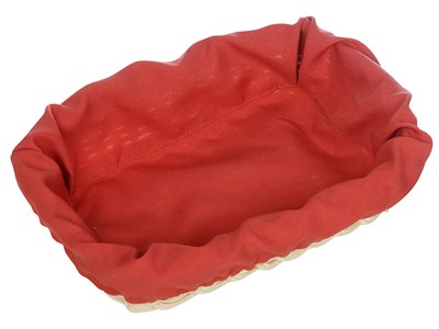 Чехол для корзинки пластиковой габардин коралл чдх2