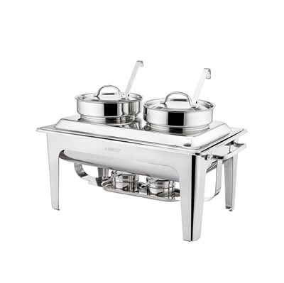 Мармит суповой, 2 отделения по 4 литра, SUNNEX - P.L. 92001520 - фото 41698230
