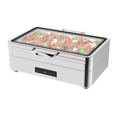 Мармит электрический "Roma"с обзорным стеклом,1/1*65 мм, 8,5 л (220V, 900W), SUNNEX - P.L. 81259225 - фото 41715520