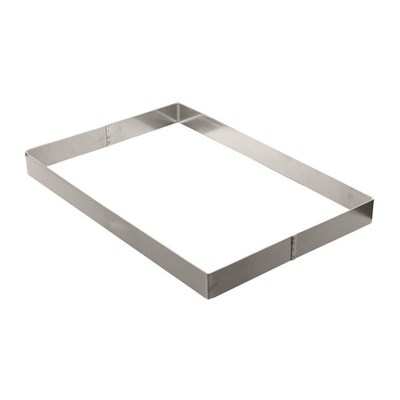 Форма-резак "Прямоугольник", 36,5*56,5 см, h 3,5 см, нержавейка, Россия 92100143 - фото 41735838