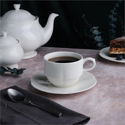 Чайная пара 250 мл, фарфор, Aristocrat, Noble NEW 81290268 - фото 41740055