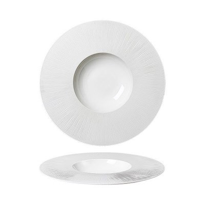 Тарелка глубокая 31 см, фарфор "NOBLE" серия "NEO SILK" 81222354 - фото 41741530