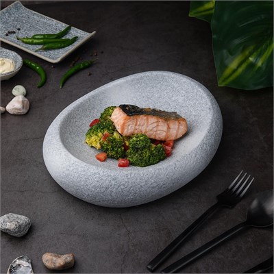 Блюдо 26*20*6 см, Stone Untouched Taiga, P.L. Proff Cuisine 81223239 - фото 41742469